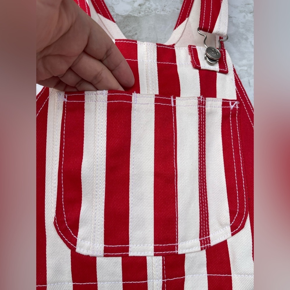 LISA SAYS GAH Lucy Overall - Pomodoro Stripe size S/XS - Picture 7 of 17
